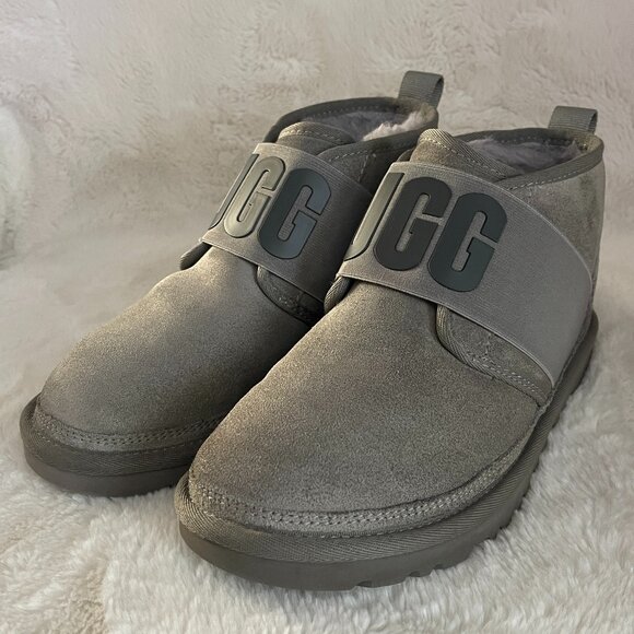 UGG S/N1111730 Neumel 11 Graphic Women's Gray Boots Size: 7 - Picture 3 of 16